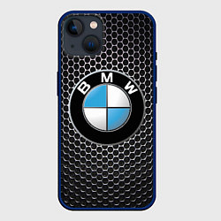 Чехол для iPhone 14 BMW РЕДАЧ, цвет: 3D-тёмно-синий