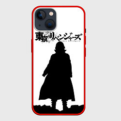 Чехол для iPhone 14 МАЙКИ МАНДЗИРО ТОКИЙСКИЕ МСТИТЕЛИ, цвет: 3D-красный