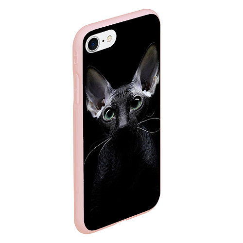 Чехол iPhone 7/8 матовый Сфинкс 2 / 3D-Светло-розовый – фото 2