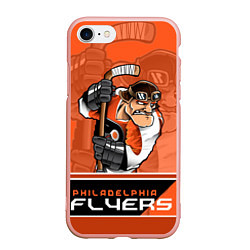 Чехол iPhone 7/8 матовый Philadelphia Flyers