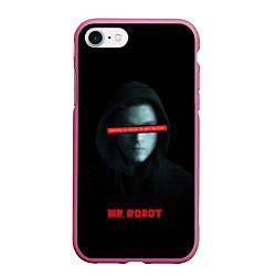 Чехол iPhone 7/8 матовый Mr Robot