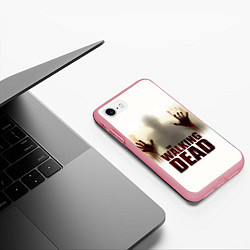 Чехол iPhone 7/8 матовый Walking Dead Shadow, цвет: 3D-баблгам — фото 2