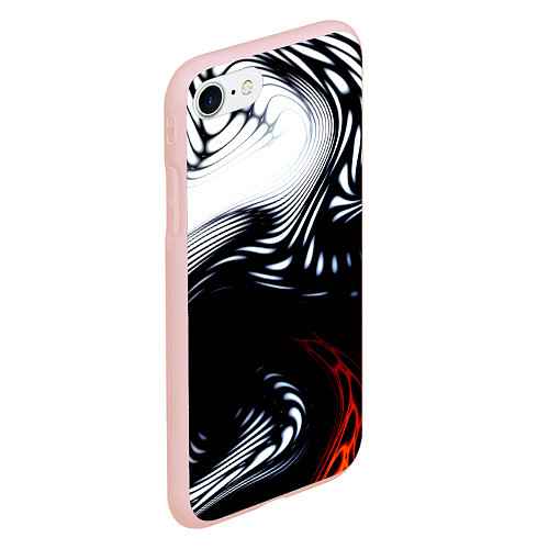 Чехол iPhone 7/8 матовый Abrupt / 3D-Светло-розовый – фото 2