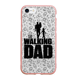 Чехол iPhone 7/8 матовый Walking Dad