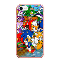 Чехол iPhone 7/8 матовый Sonic Stories