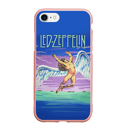 Чехол iPhone 7/8 матовый Led Zeppelin: Angel