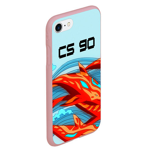 Чехол iPhone 7/8 матовый CS GO: AR Style / 3D-Баблгам – фото 2
