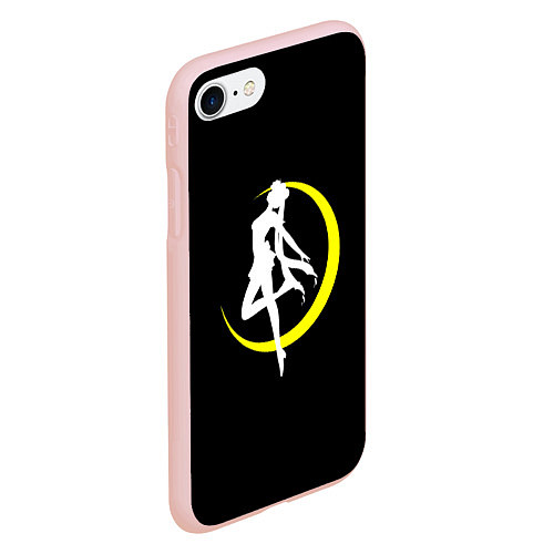 Чехол iPhone 7/8 матовый Сейлор Мун / 3D-Светло-розовый – фото 2