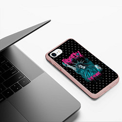 Чехол iPhone 7/8 матовый Liberty Forever, цвет: 3D-светло-розовый — фото 2