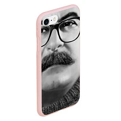 Чехол iPhone 7/8 матовый Stalin: Style in, цвет: 3D-светло-розовый — фото 2