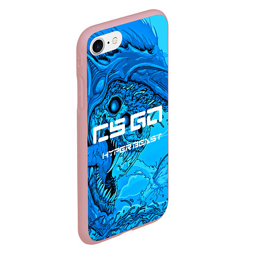 Чехол iPhone 7/8 матовый CS:GO Cold Hyper Beast / 3D-Баблгам – фото 2