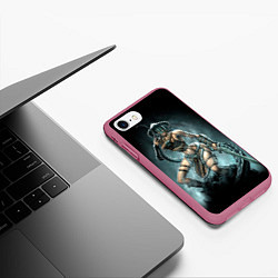 Чехол iPhone 7/8 матовый Довакинка, цвет: 3D-малиновый — фото 2