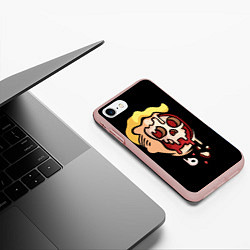 Чехол iPhone 7/8 матовый Vault boy: Kamikaze, цвет: 3D-светло-розовый — фото 2