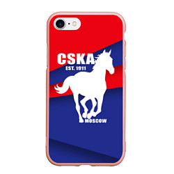 Чехол iPhone 7/8 матовый CSKA est. 1911