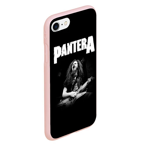 Чехол iPhone 7/8 матовый Pantera / 3D-Светло-розовый – фото 2