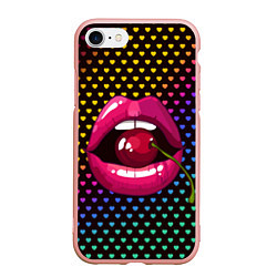 Чехол iPhone 7/8 матовый Pop art