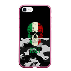 Чехол iPhone 7/8 матовый Made in Italy, цвет: 3D-малиновый