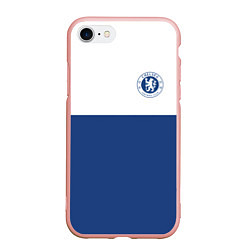 Чехол iPhone 7/8 матовый Chelsea FC: Light Blue