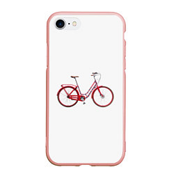 Чехол iPhone 7/8 матовый Велосипед