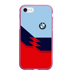 Чехол iPhone 7/8 матовый BMW БМВ