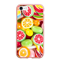 Чехол iPhone 7/8 матовый Candy Summer