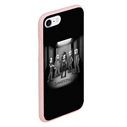 Чехол iPhone 7/8 матовый Evanescence Band, цвет: 3D-светло-розовый — фото 2