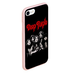 Чехол iPhone 7/8 матовый Deep Purple, цвет: 3D-светло-розовый — фото 2