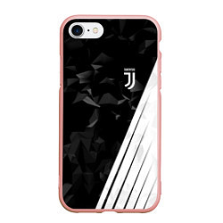 Чехол iPhone 7/8 матовый FC Juventus: Abstract