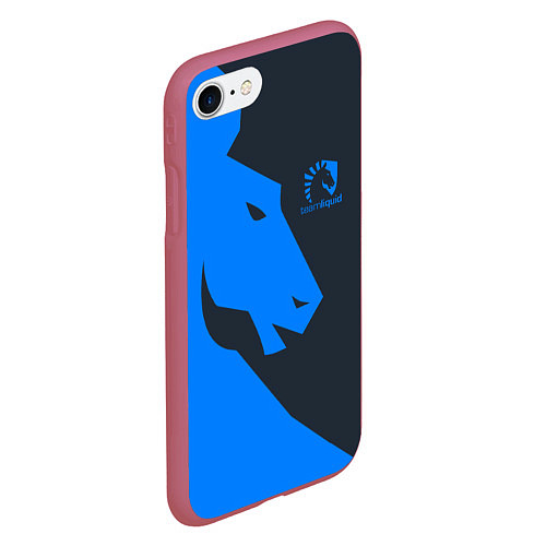 Чехол iPhone 7/8 матовый Team Liquid Uniform / 3D-Малиновый – фото 2