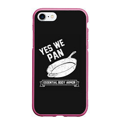 Чехол iPhone 7/8 матовый Yes We Pan