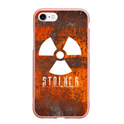 Чехол iPhone 7/8 матовый S.T.A.L.K.E.R: Steampunk, цвет: 3D-светло-розовый