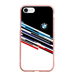 Чехол iPhone 7/8 матовый BMW BRAND COLOR БМВ