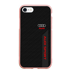 Чехол iPhone 7/8 матовый Audi: Sport Line