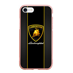 Чехол iPhone 7/8 матовый Lamborghini Luxury