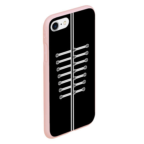 Чехол iPhone 7/8 матовый My Chemical Romance / 3D-Светло-розовый – фото 2
