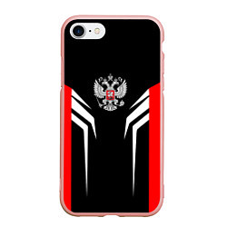 Чехол iPhone 7/8 матовый Russia: Sport Line