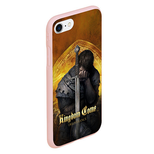 Чехол iPhone 7/8 матовый Kingdom Come: Sad Henry / 3D-Светло-розовый – фото 2