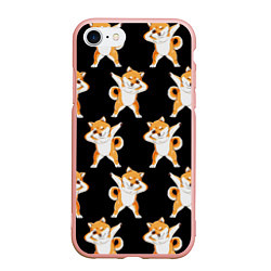 Чехол iPhone 7/8 матовый Foxes Dab