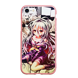 Чехол iPhone 7/8 матовый No Game No Life, цвет: 3D-баблгам