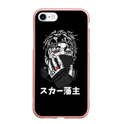 Чехол iPhone 7/8 матовый Scarlxrd: hieroglyphs