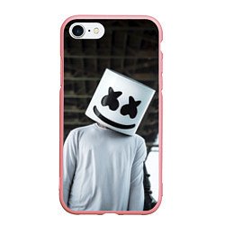 Чехол iPhone 7/8 матовый Marshmallow DJ, цвет: 3D-баблгам