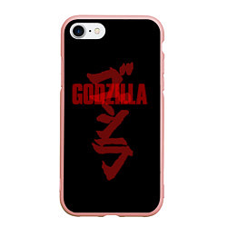 Чехол iPhone 7/8 матовый Godzilla: Hieroglyphs