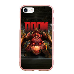 Чехол iPhone 7/8 матовый DOOM: Pinky Monster