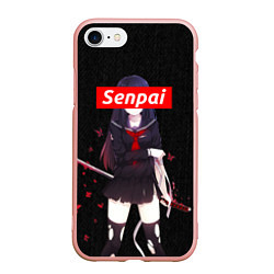 Чехол iPhone 7/8 матовый Senpai Assassin