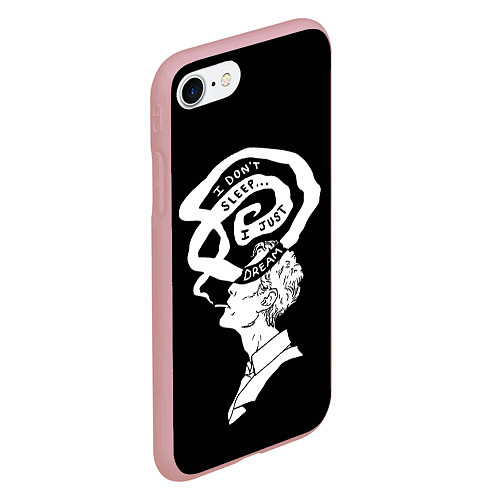 Чехол iPhone 7/8 матовый True Detective: I just dream / 3D-Баблгам – фото 2