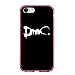 Чехол iPhone 7/8 матовый DMC, цвет: 3D-малиновый