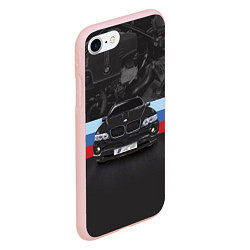 Чехол iPhone 7/8 матовый BMW X5 M, цвет: 3D-светло-розовый — фото 2