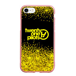 Чехол iPhone 7/8 матовый 21 Pilots: Golden Noise, цвет: 3D-баблгам