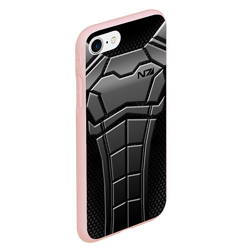 Чехол iPhone 7/8 матовый Soldier N7 / 3D-Светло-розовый – фото 2