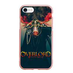 Чехол iPhone 7/8 матовый Momonga Overlord, цвет: 3D-светло-розовый